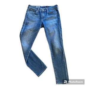 AG - ADRIANO GOLDSCHMIED - 26R - Stevie Ankle/slim straight - EUC!!! med wash